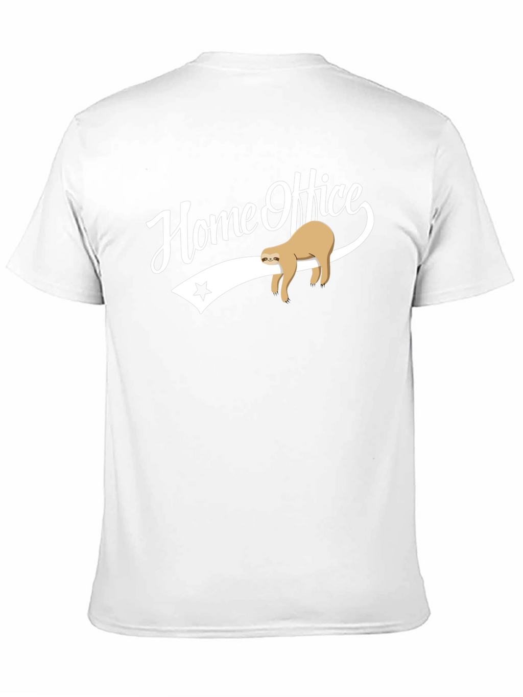 Home Office Sloth T-Shirt - Relaxed Workwear
