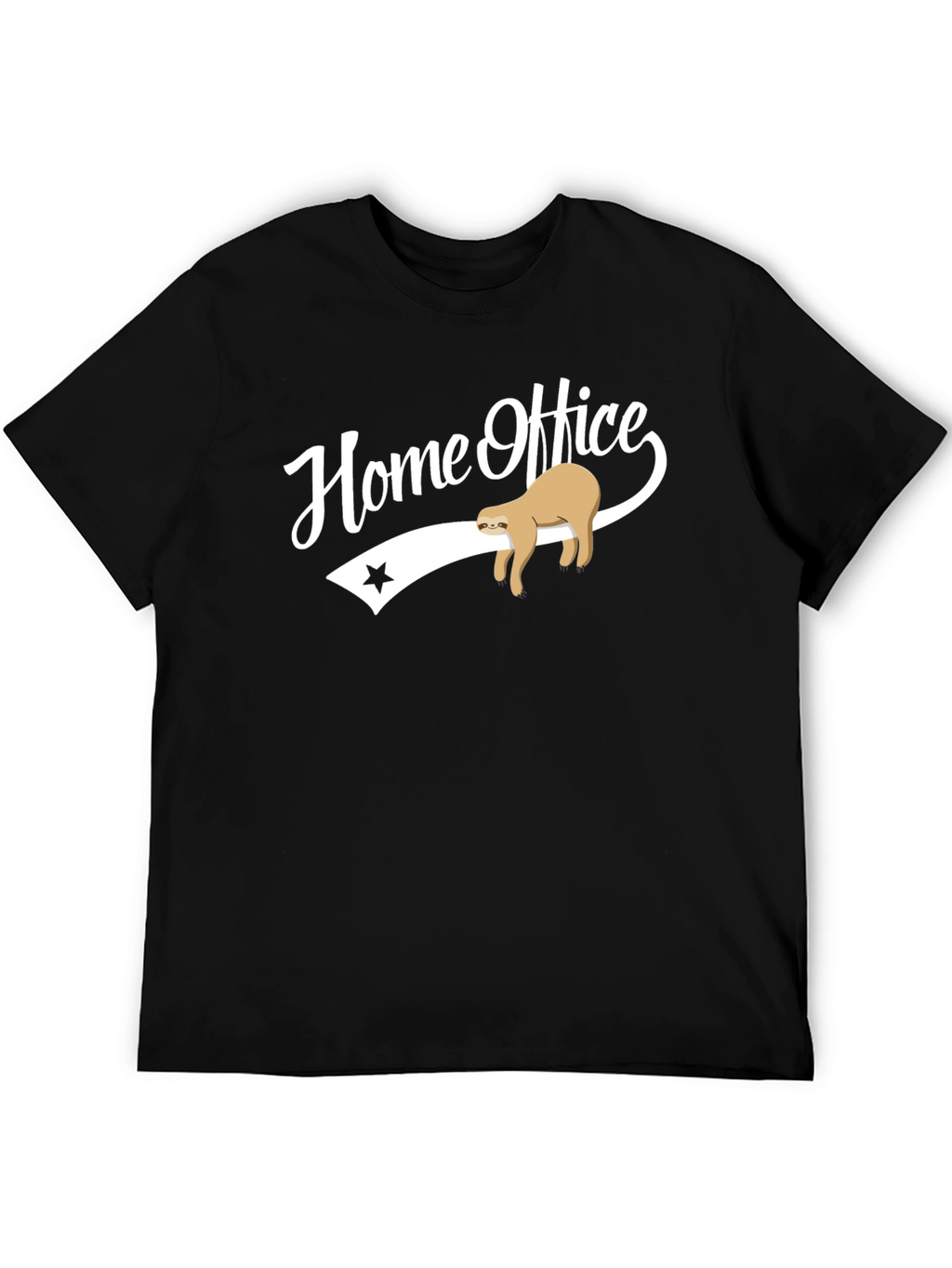 Home Office Sloth T-Shirt - Relaxed Workwear