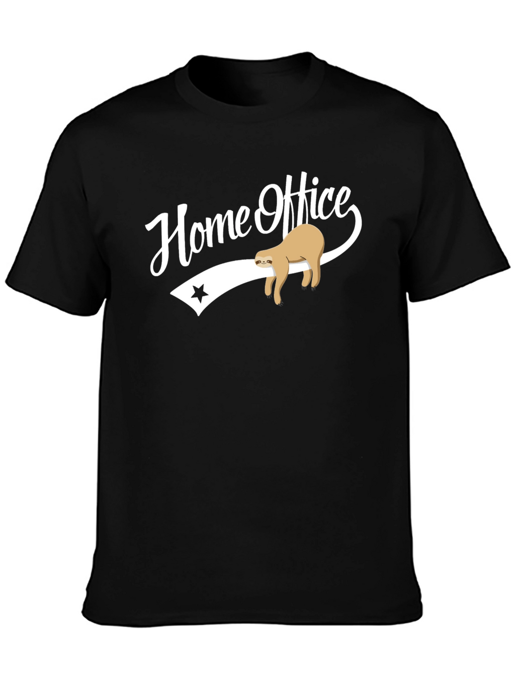 Home Office Sloth T-Shirt - Relaxed Workwear