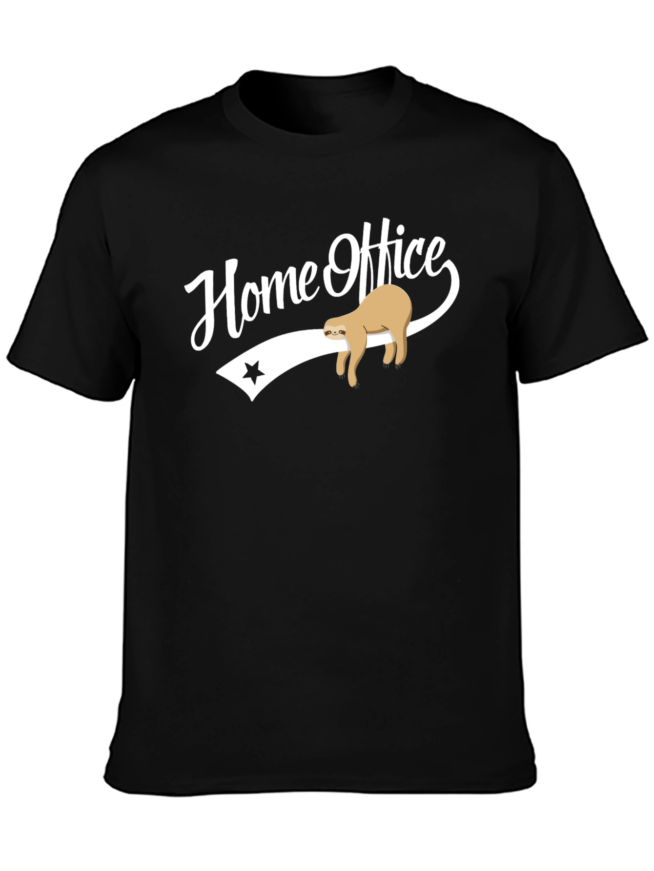 Home Office Sloth T-Shirt - Relaxed Workwear