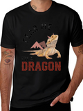 Fear Me Im A Dragon Bearded Dragon T-Shirt
