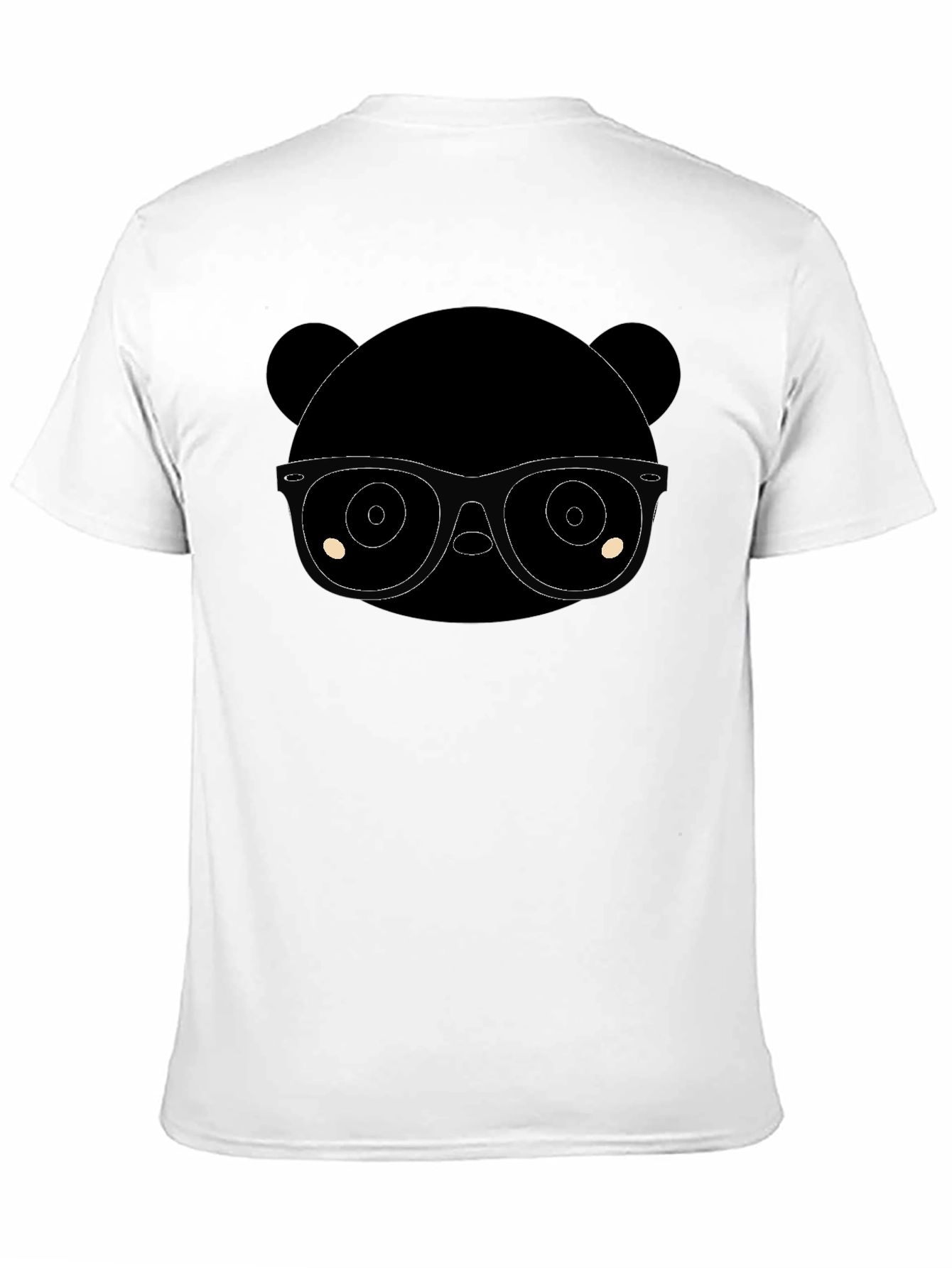 Panda Nerd T-Shirt - Classic Black Tee