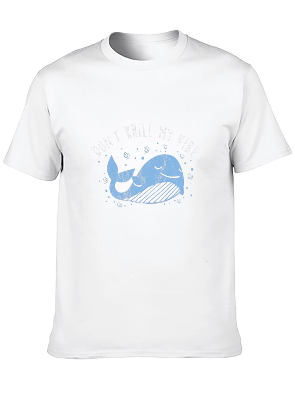 Dont Krill My Vibe Black Graphic Tee