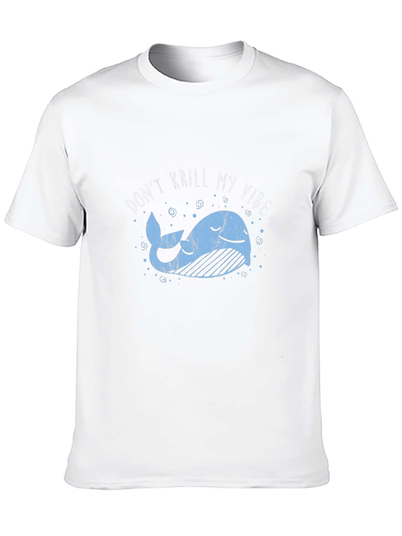 Dont Krill My Vibe Black Graphic Tee