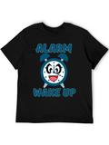 Alarm Wake Up Graphic T-Shirt