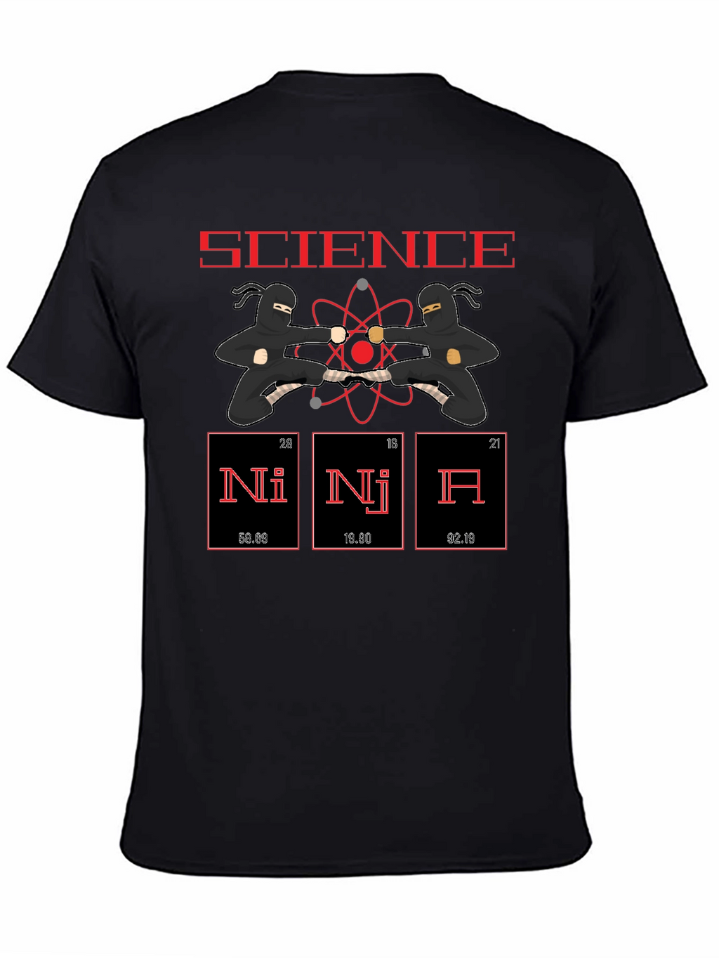 Science Ninja Periodic Table T-Shirt