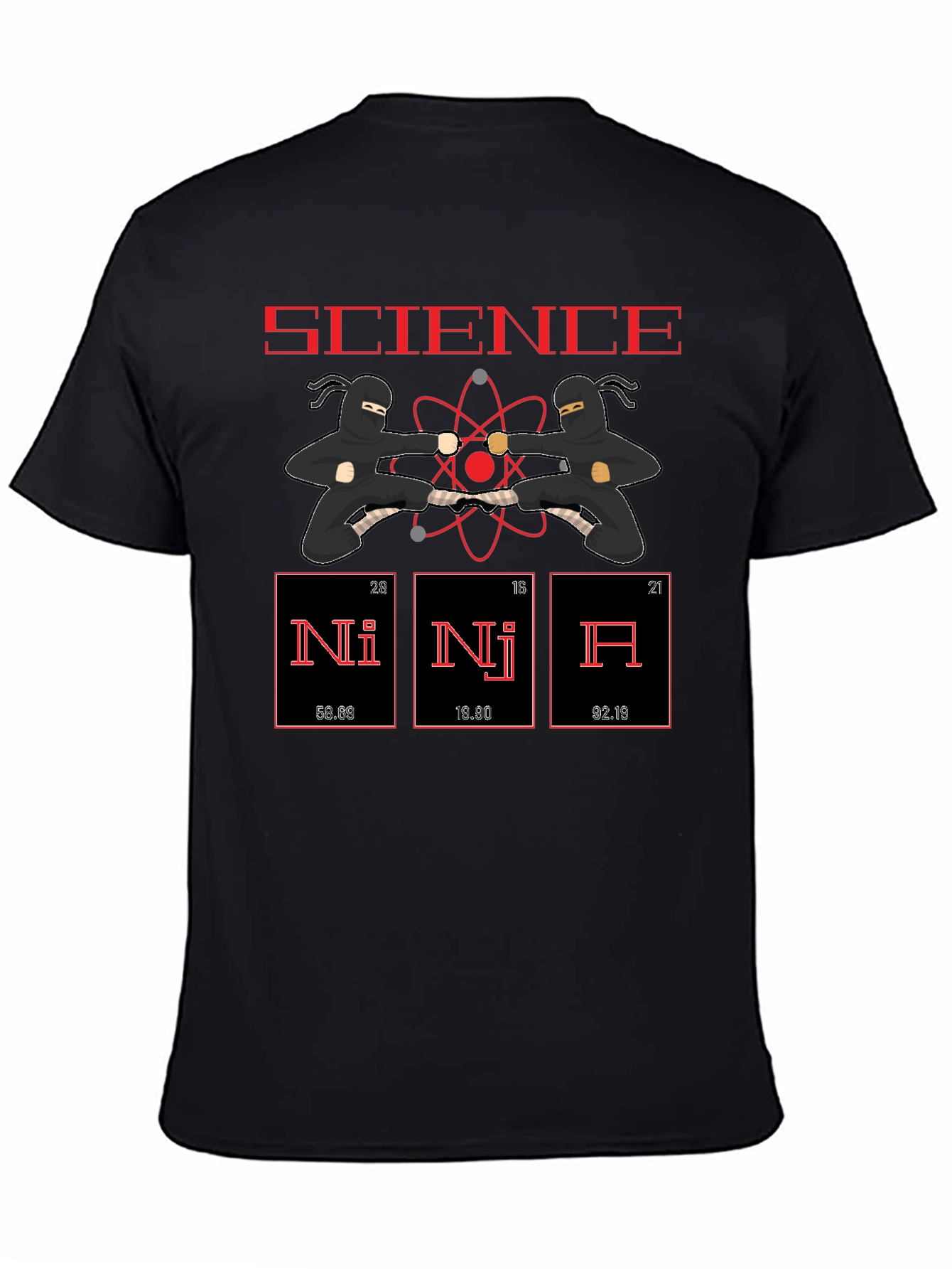 Science Ninja Periodic Table T-Shirt