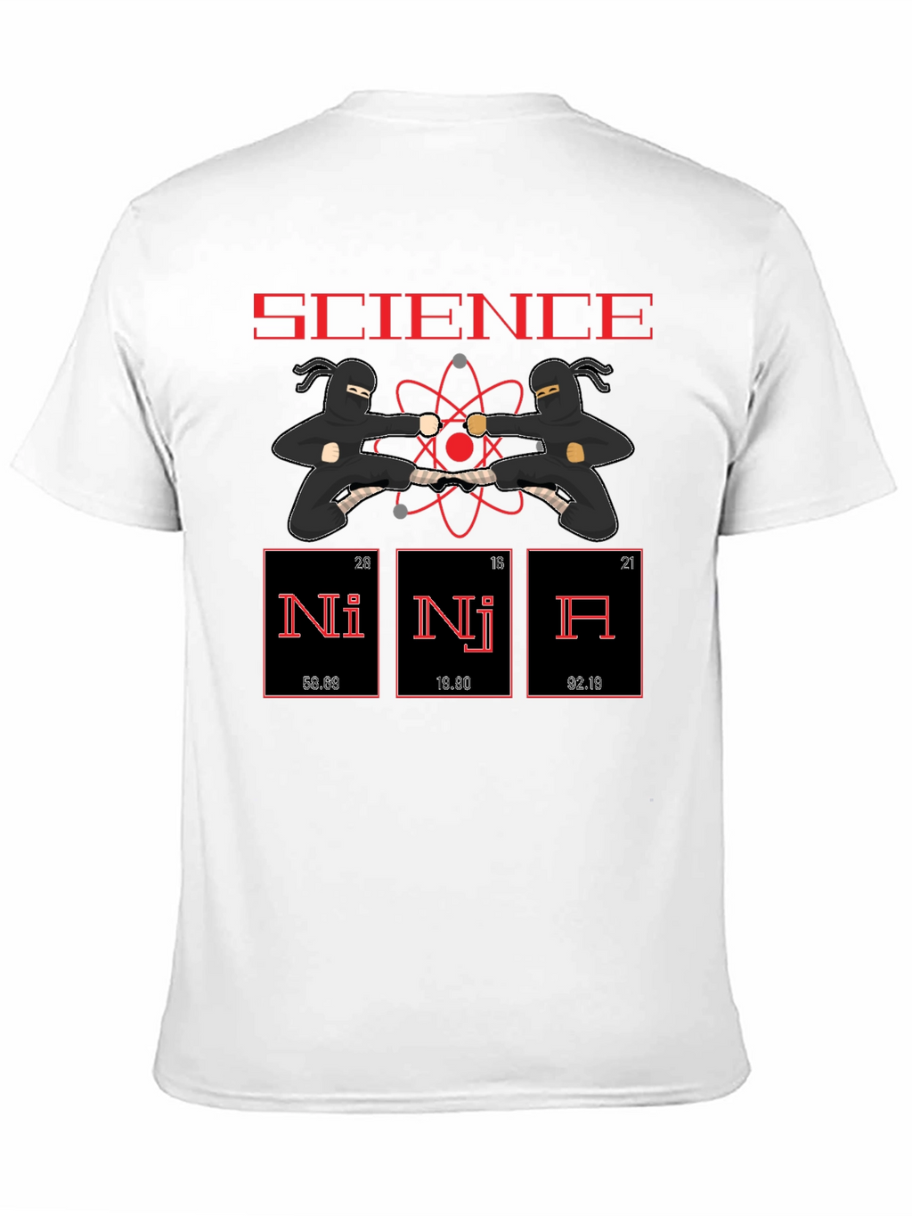 Science Ninja Periodic Table T-Shirt