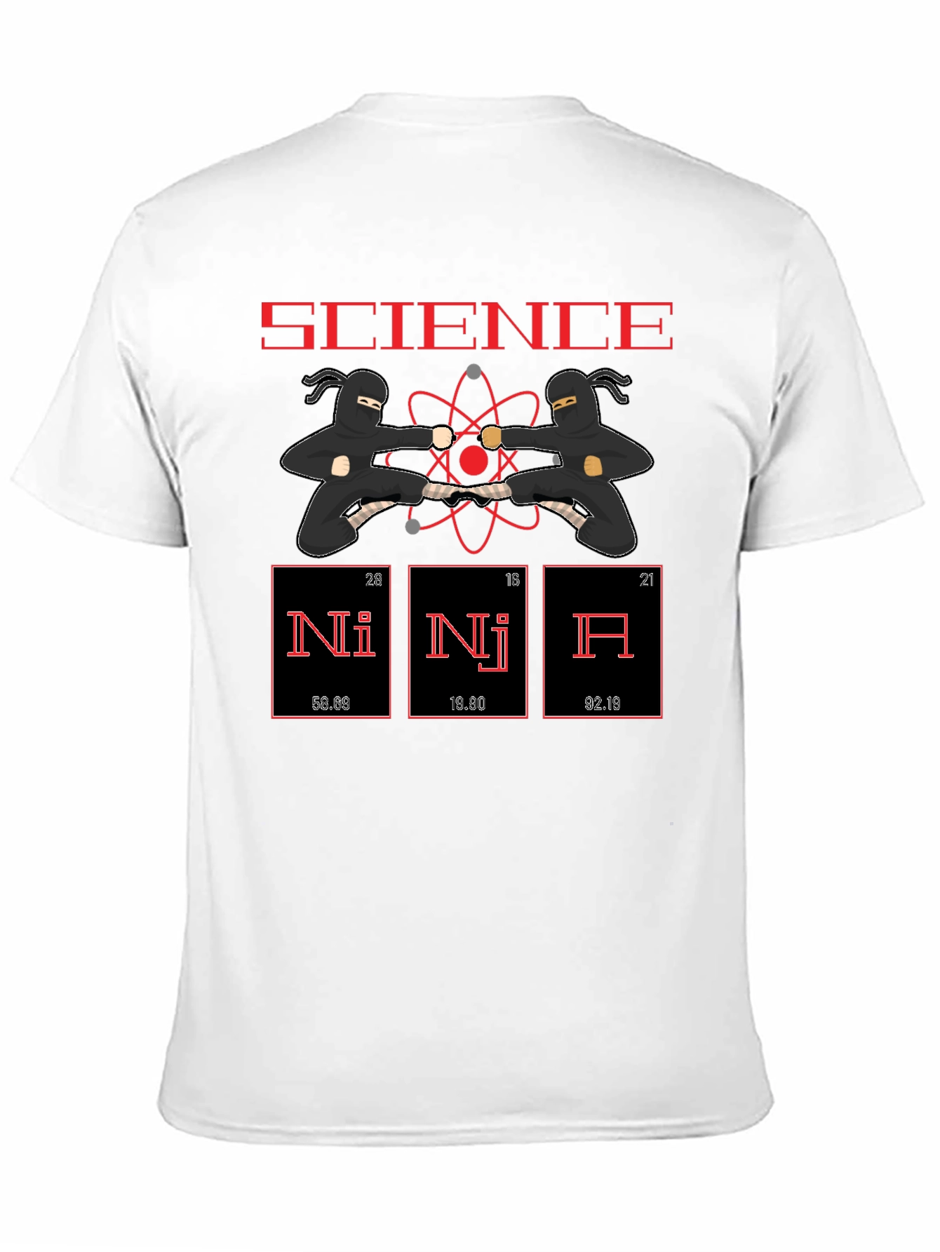 Science Ninja Periodic Table T-Shirt