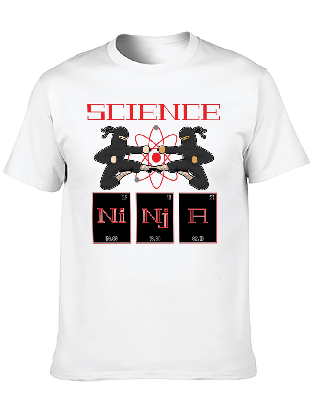 Science Ninja Periodic Table T-Shirt