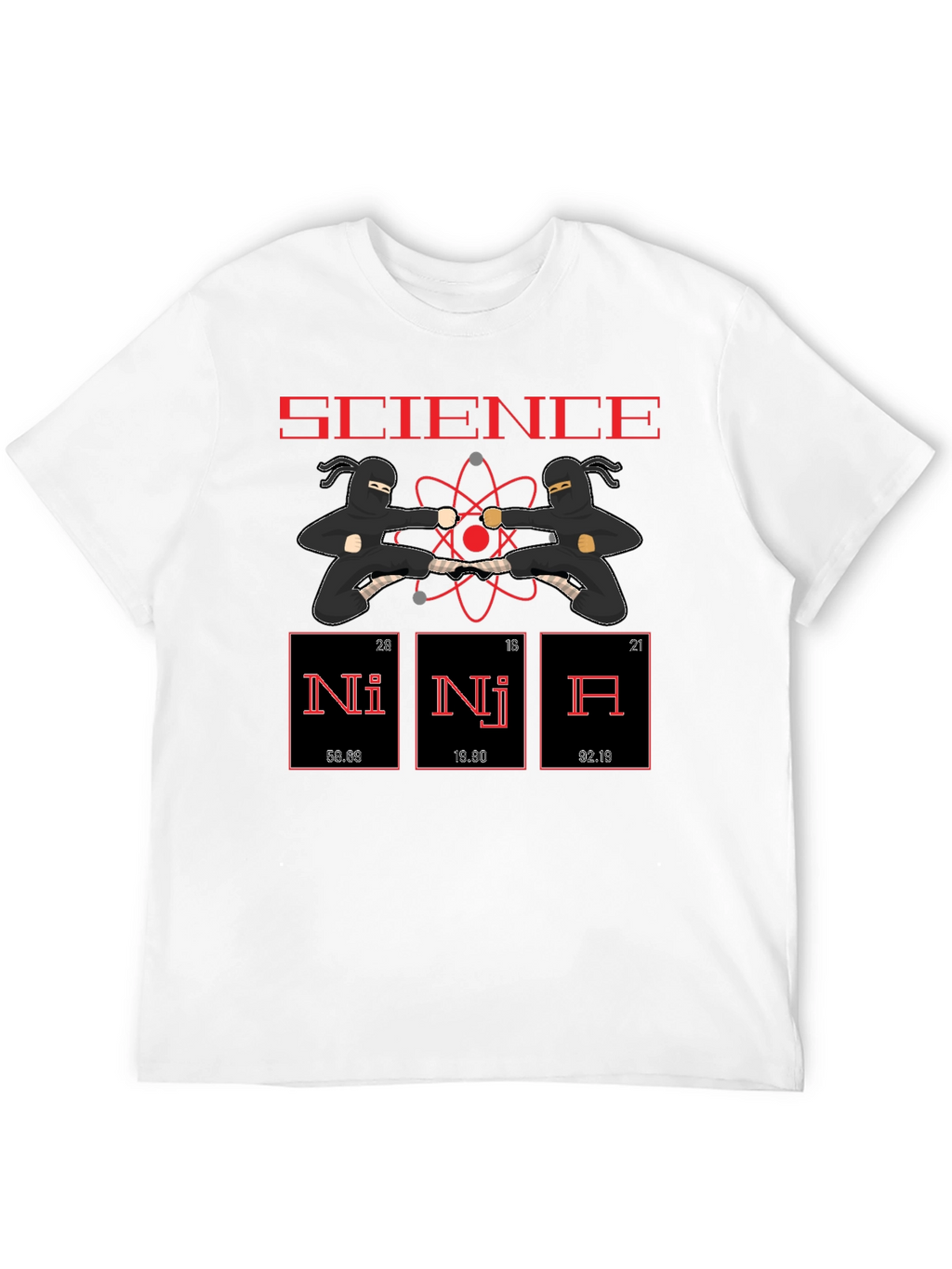 Science Ninja Periodic Table T-Shirt