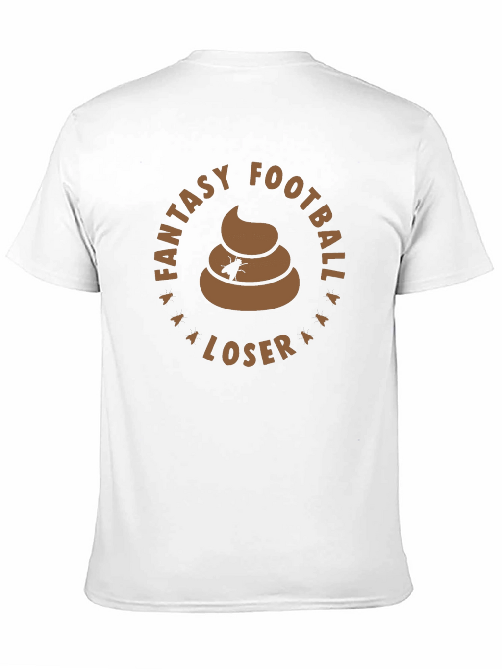Fantasy Football Loser T-Shirt - Poop Icon