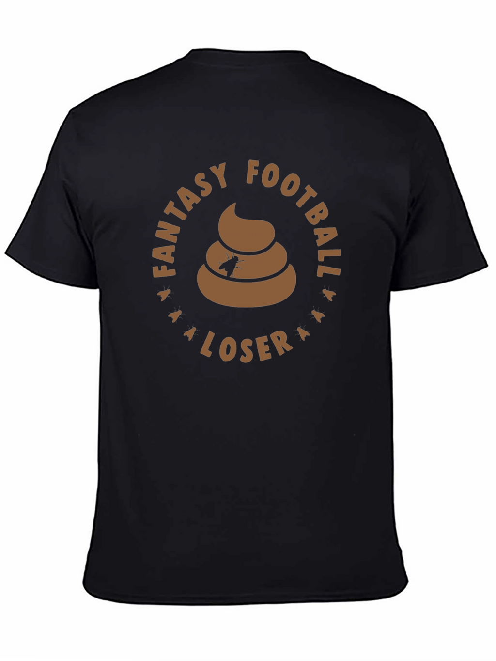 Fantasy Football Loser T-Shirt - Poop Icon