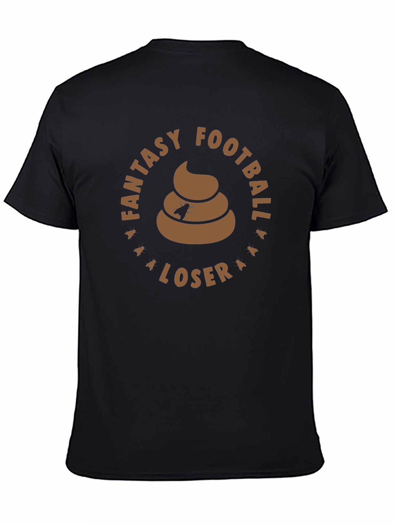 Fantasy Football Loser T-Shirt - Poop Icon