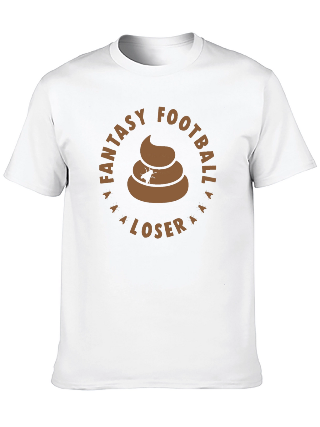 Fantasy Football Loser T-Shirt - Poop Icon