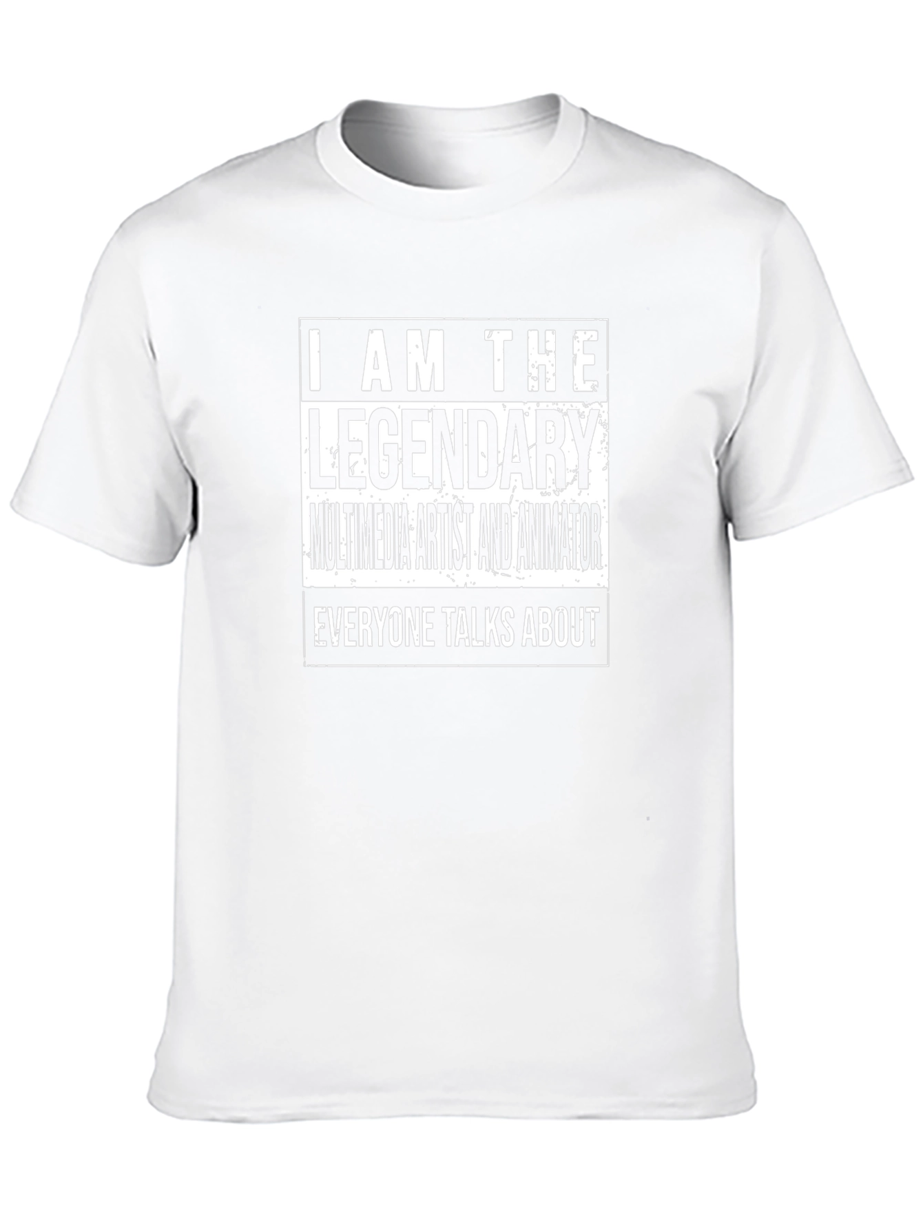 Legendary Multimedia Artist & Animator Black T-Shirt