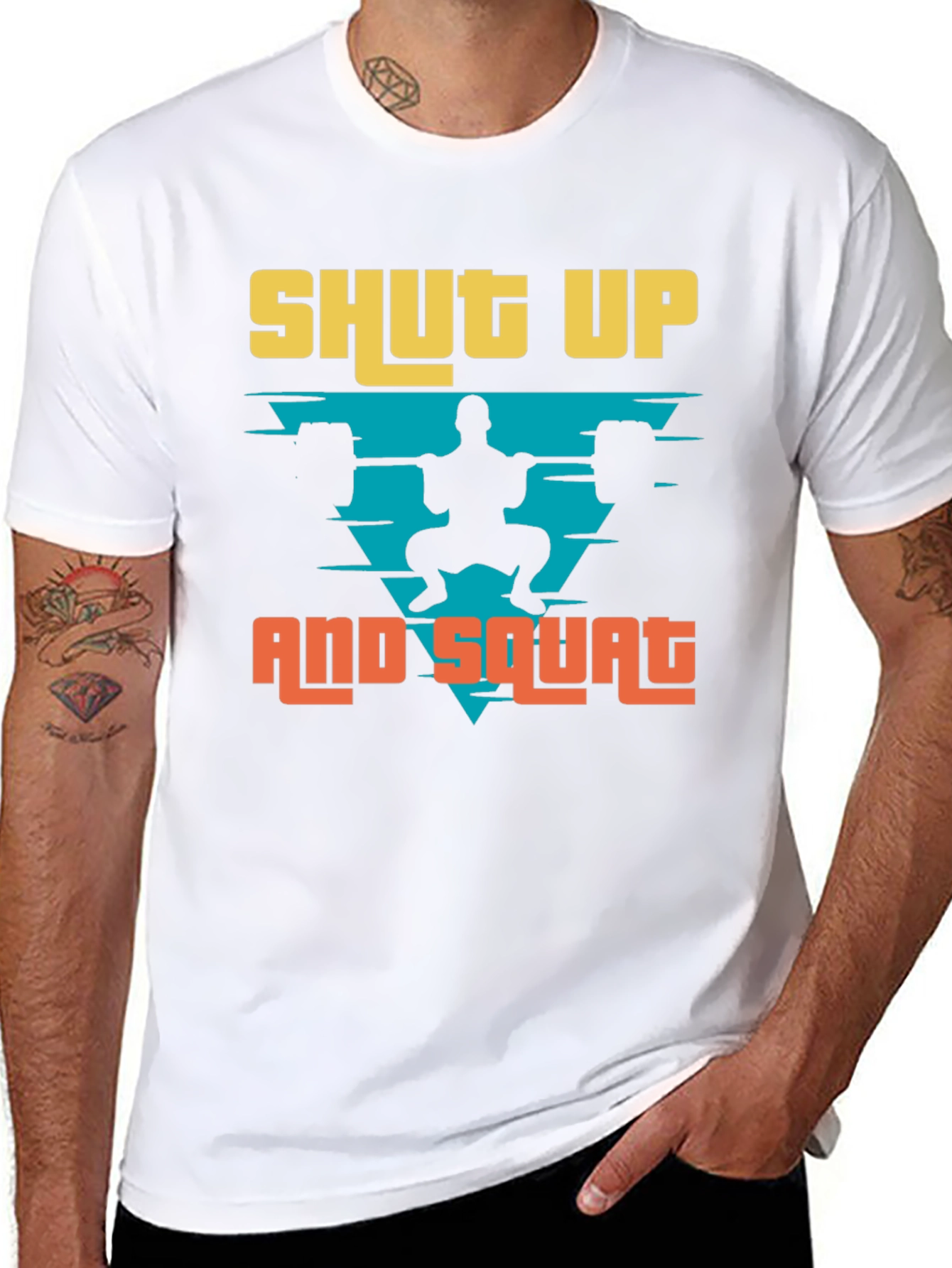 Shut Up and Squat Mens T-Shirt