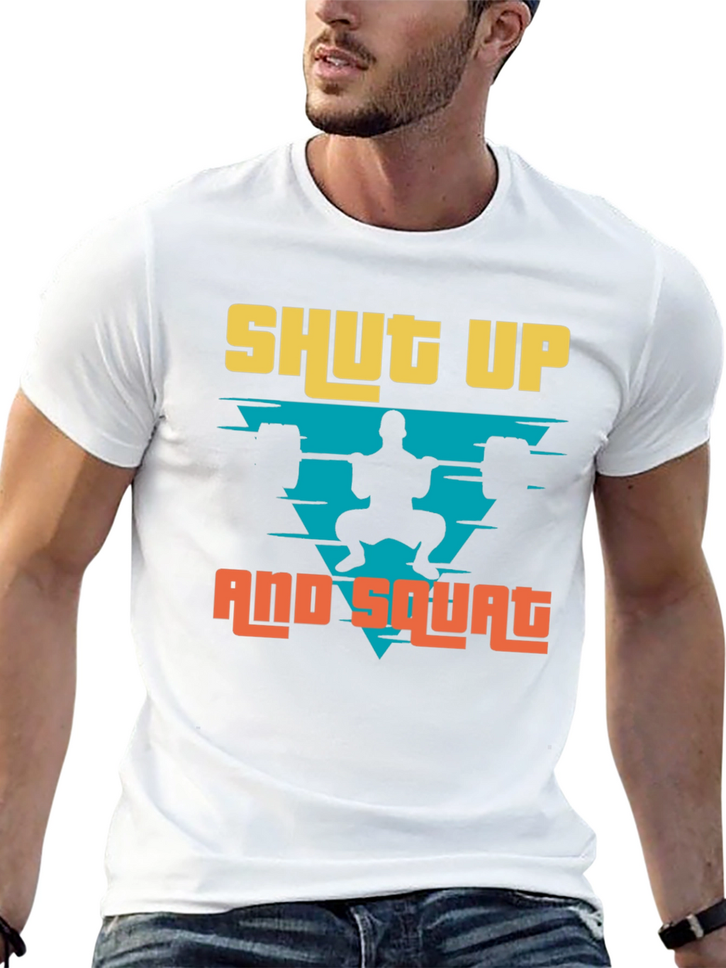 Shut Up and Squat Mens T-Shirt