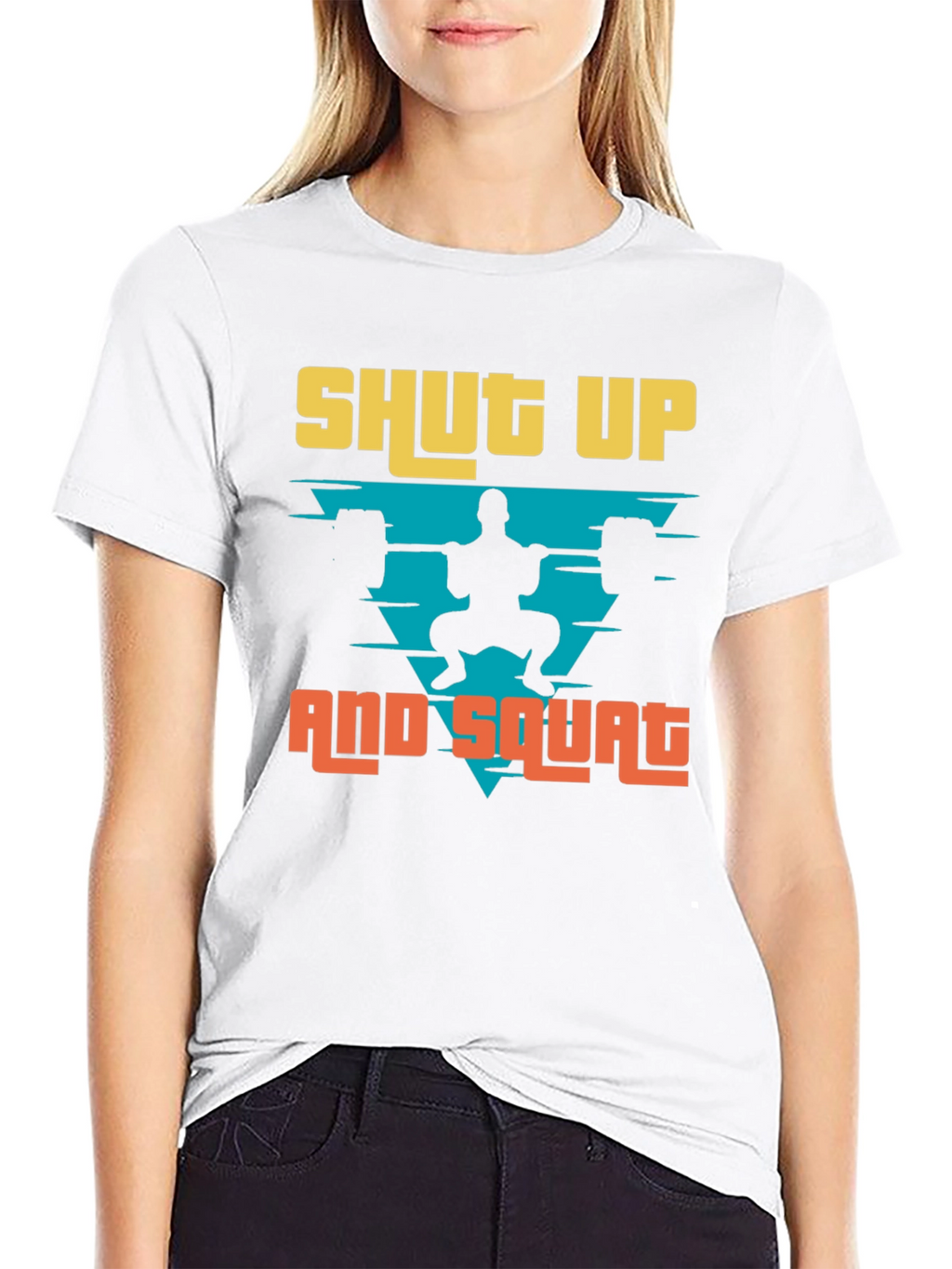 Shut Up and Squat Mens T-Shirt