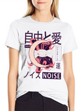 Eye Moon Graphic Tee - Black T-Shirt