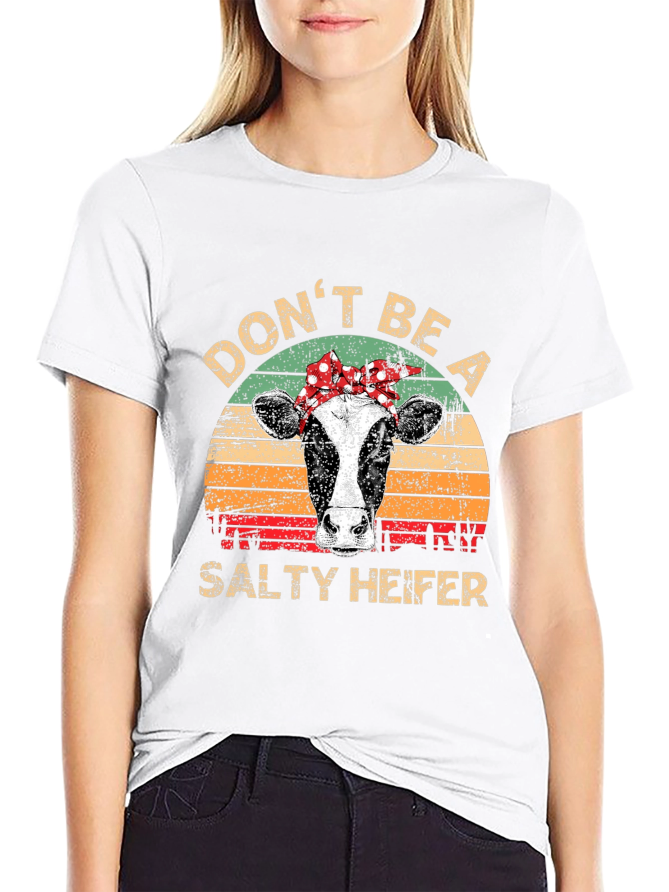 Dont Be A Salty Heifer Graphic Tee