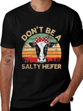 Dont Be A Salty Heifer Graphic Tee