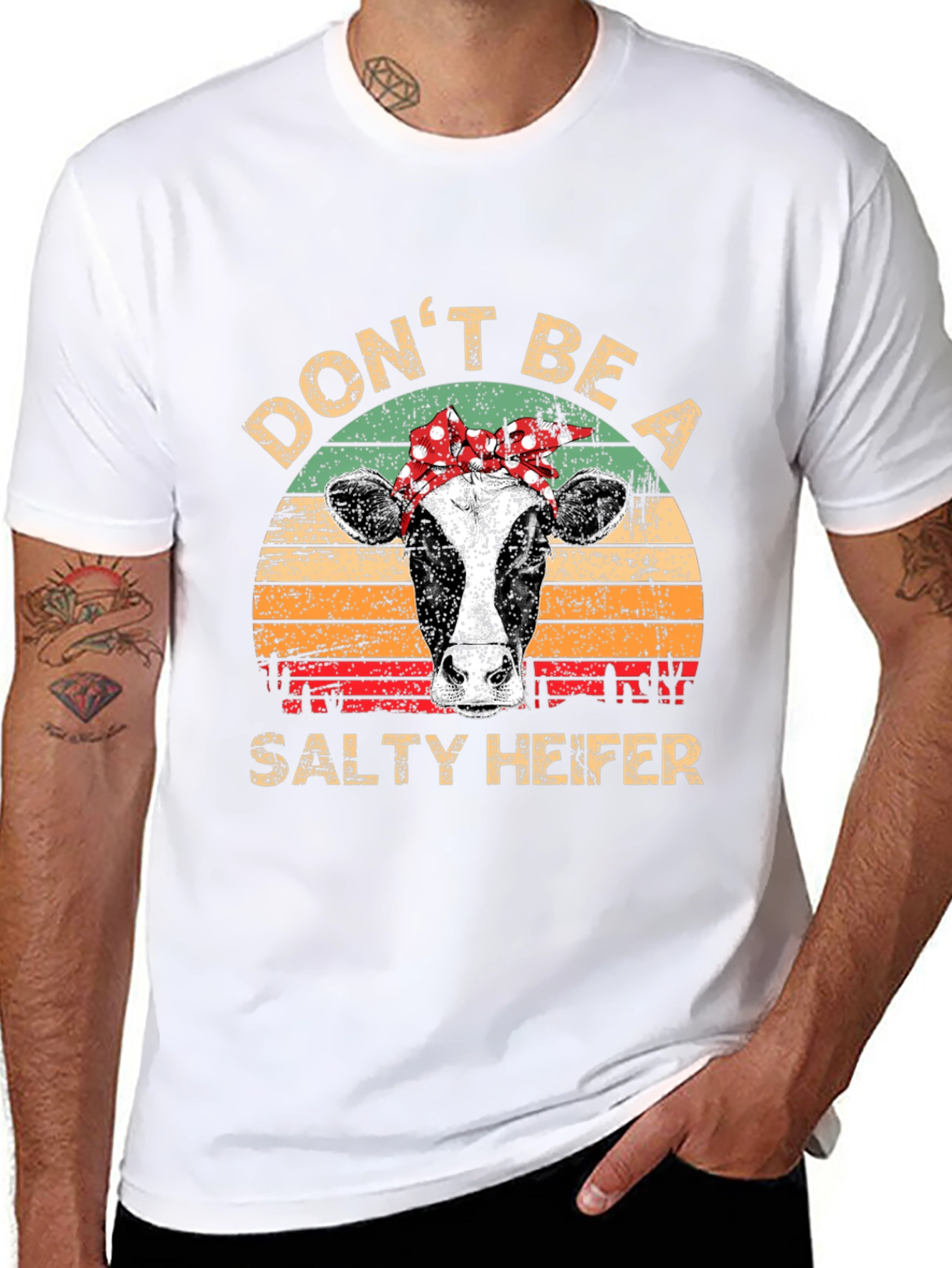 Dont Be A Salty Heifer Graphic Tee