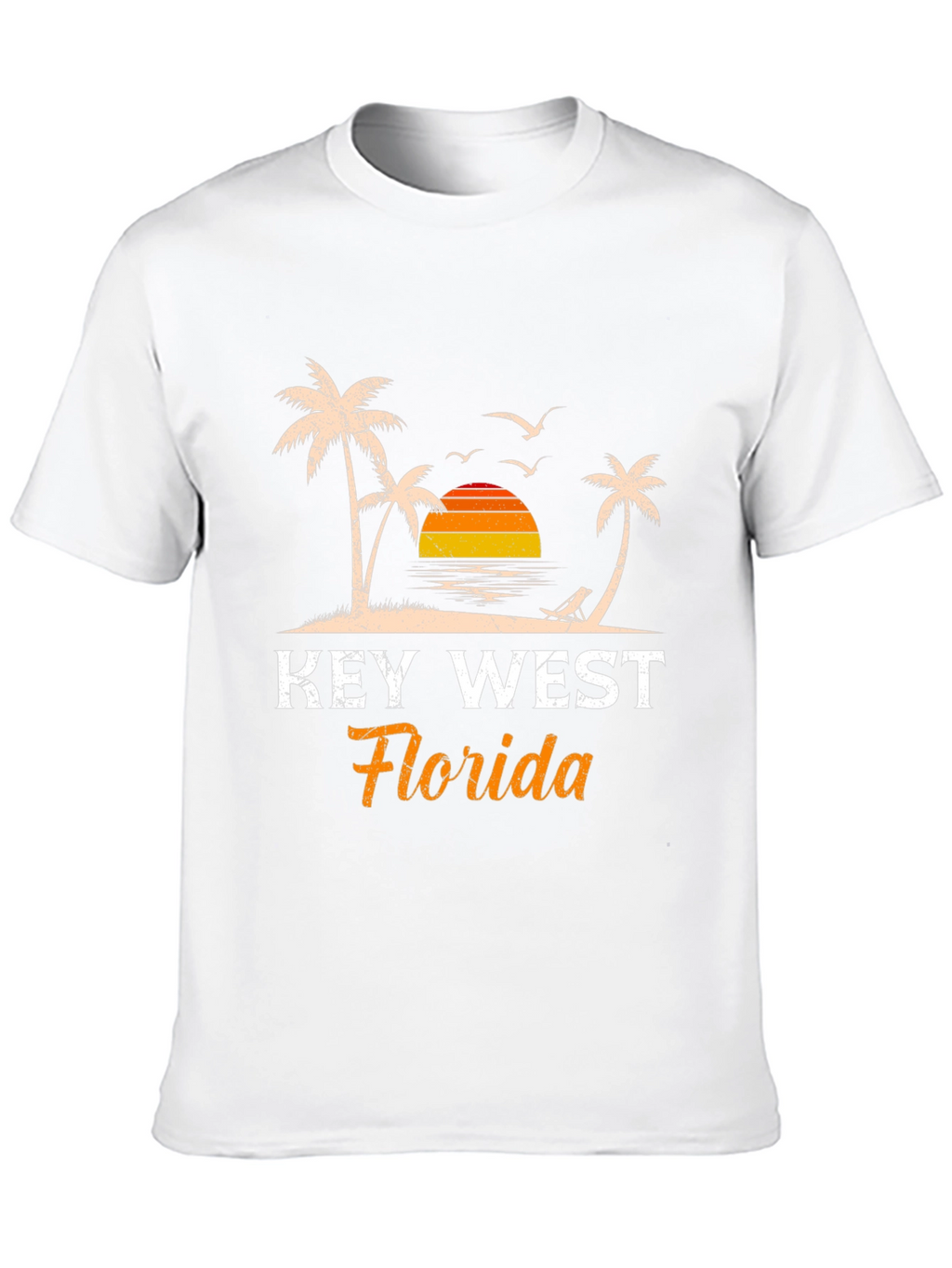 Key West Florida T-Shirt - Island Sunset Design