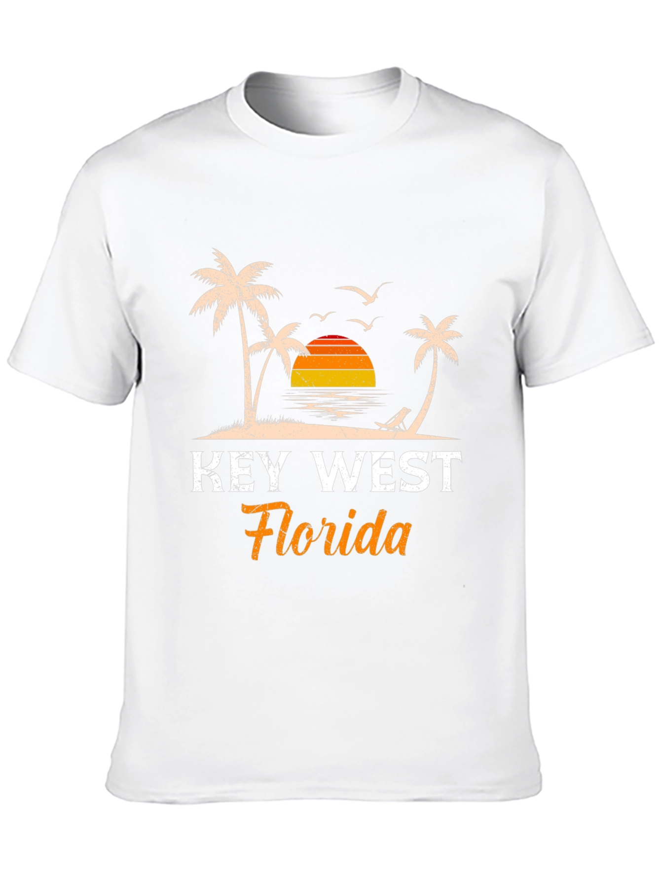 Key West Florida T-Shirt - Island Sunset Design