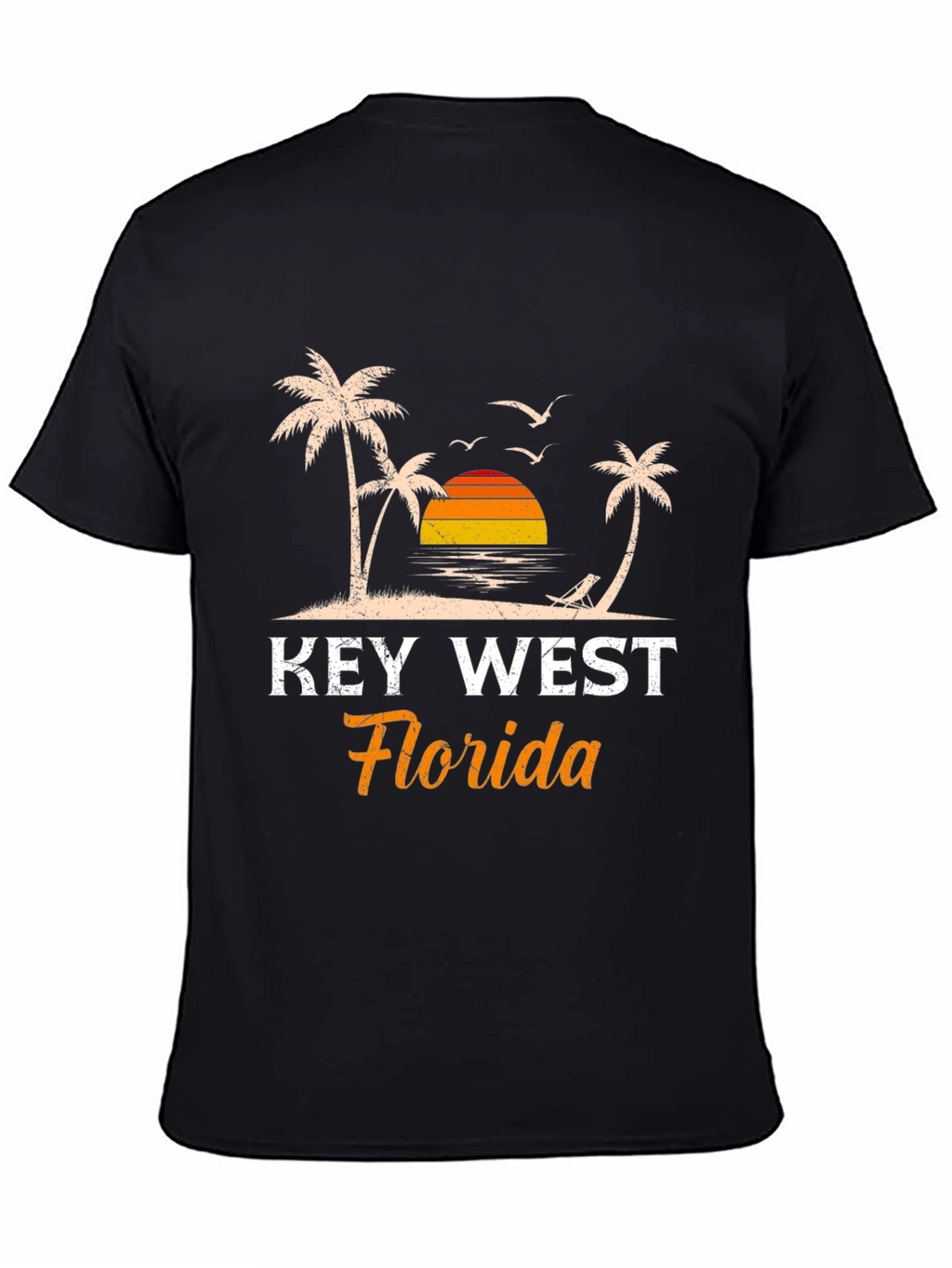 Key West Florida T-Shirt - Island Sunset Design