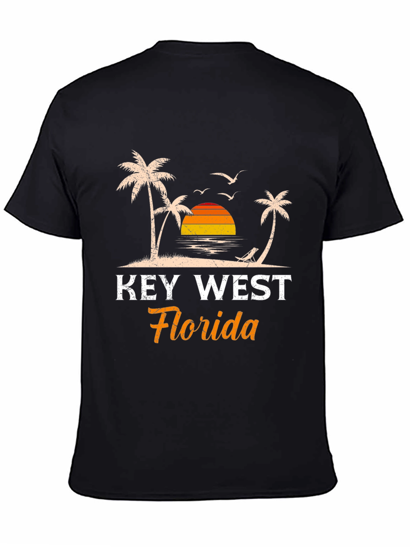Key West Florida T-Shirt - Island Sunset Design