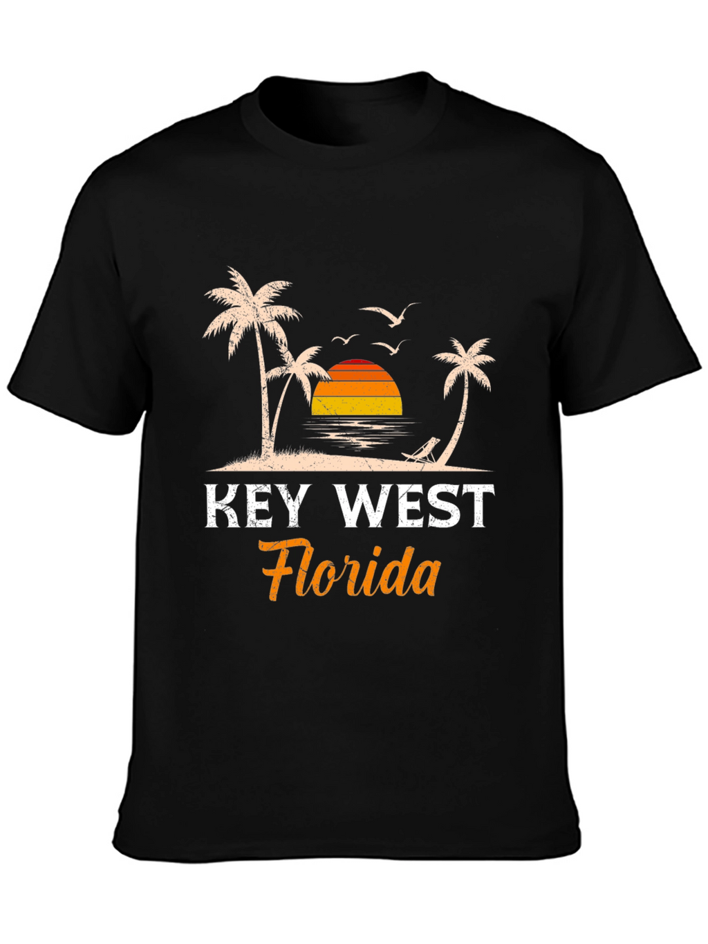 Key West Florida T-Shirt - Island Sunset Design