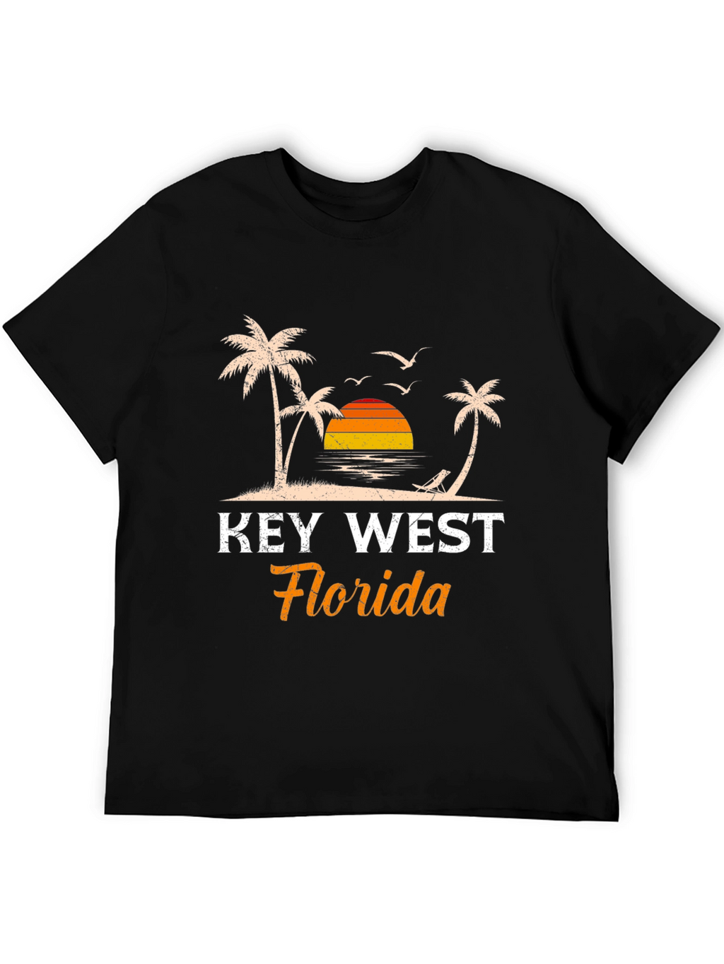 Key West Florida T-Shirt - Island Sunset Design