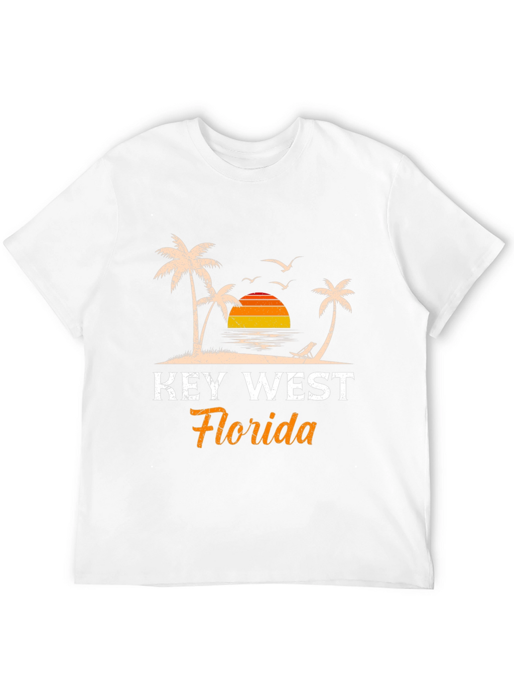 Key West Florida T-Shirt - Island Sunset Design