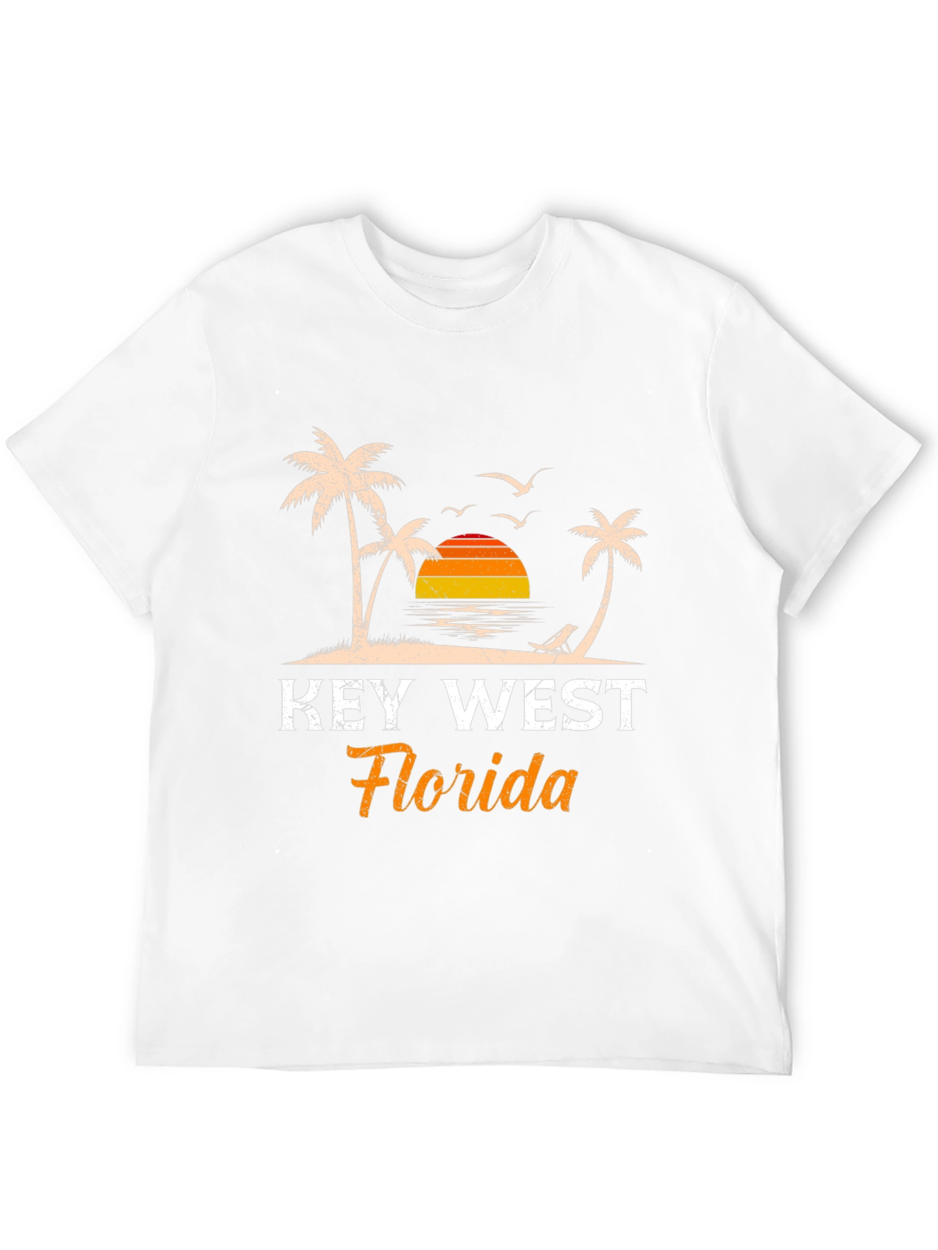 Key West Florida T-Shirt - Island Sunset Design