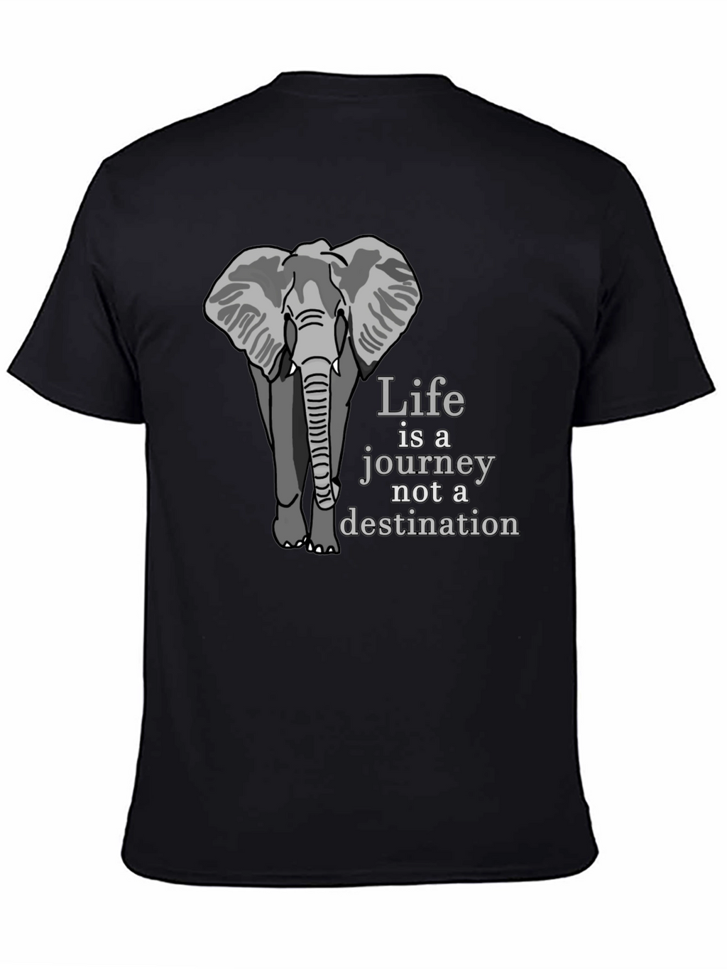 Elephant Life is a Journey Graphic Tee
