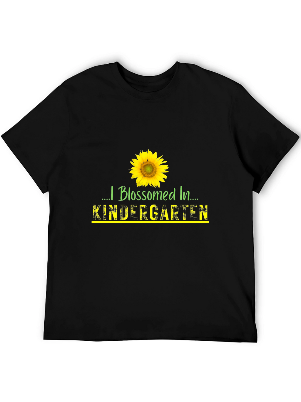 Kindergarten Teacher Sunflower Graphic Tee