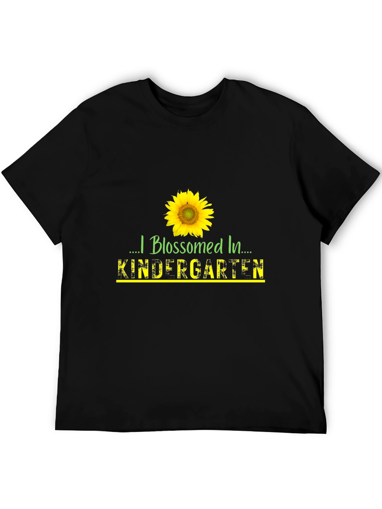 Kindergarten Teacher Sunflower Graphic Tee