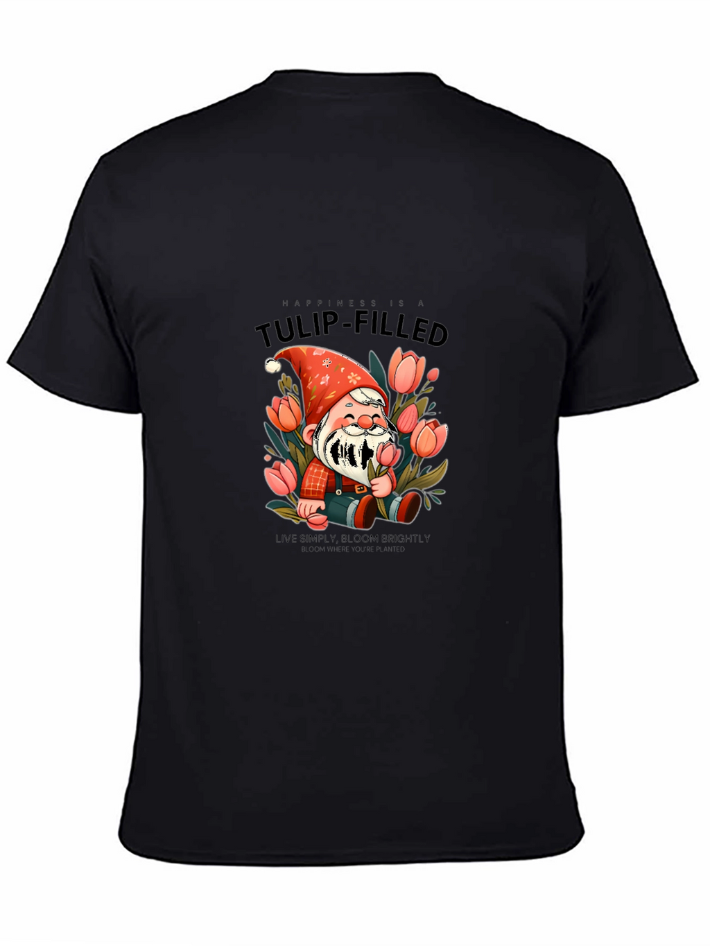 Tulip-Filled Happiness Graphic Tee - Bloom Brightly