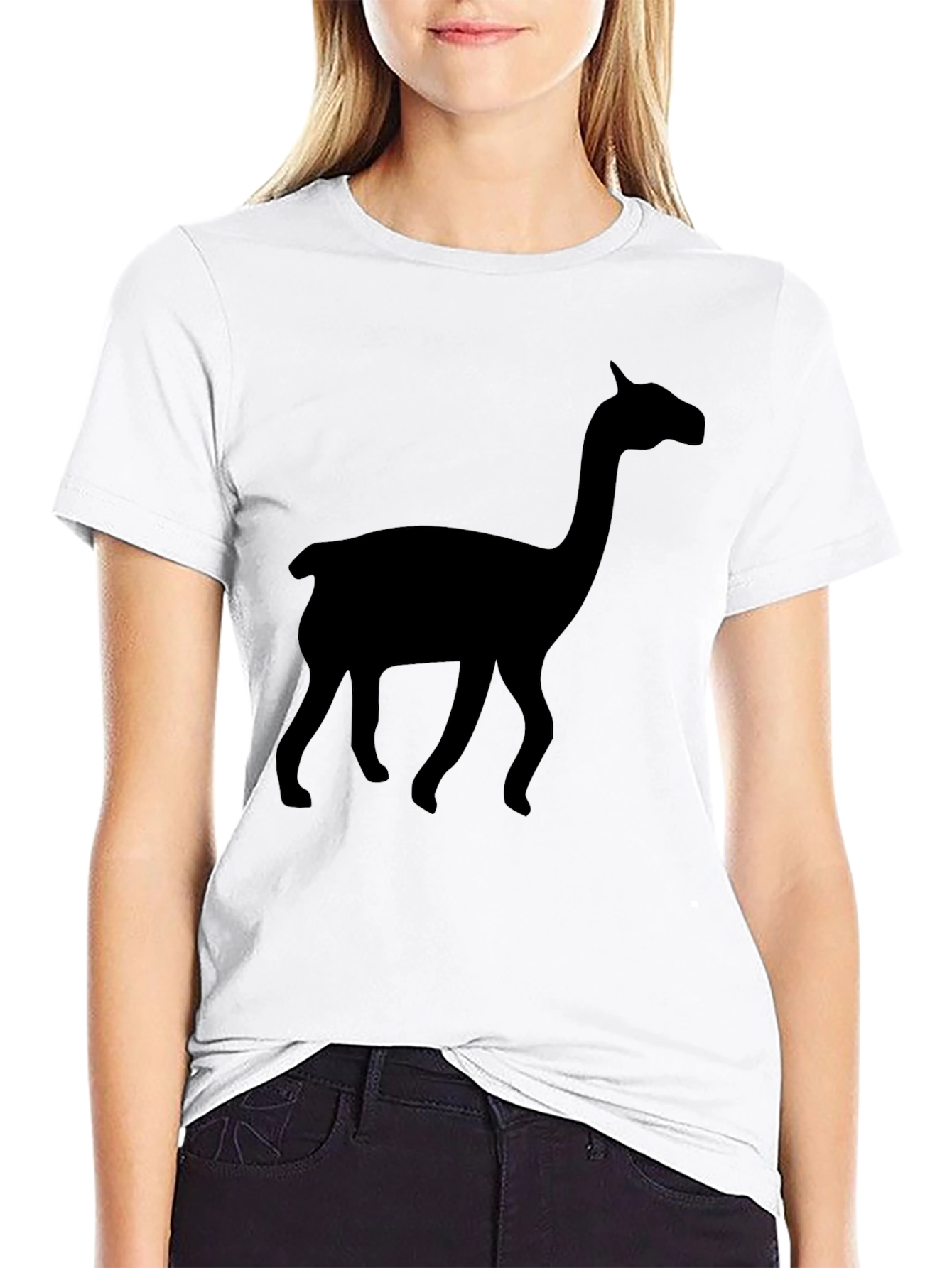 Llama Silhouette T-Shirt - Stylish & Unique