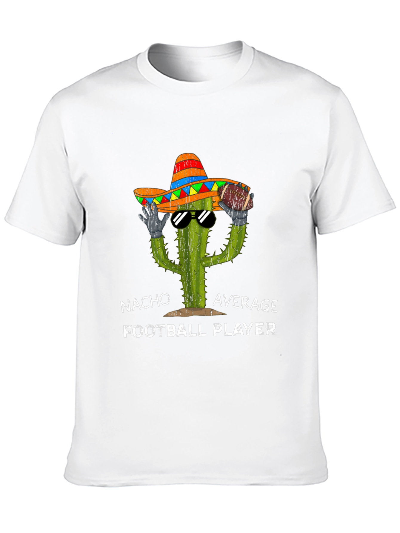 Nacho Average Football Player T-Shirt