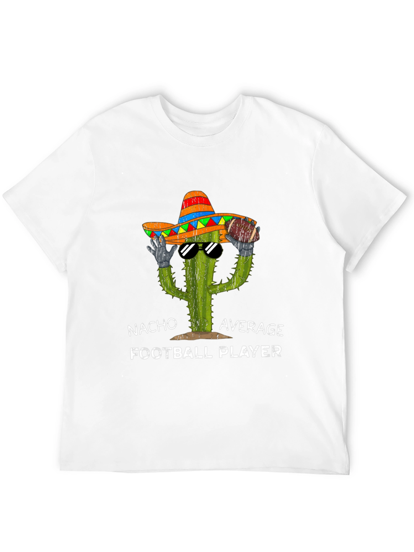 Nacho Average Football Player T-Shirt