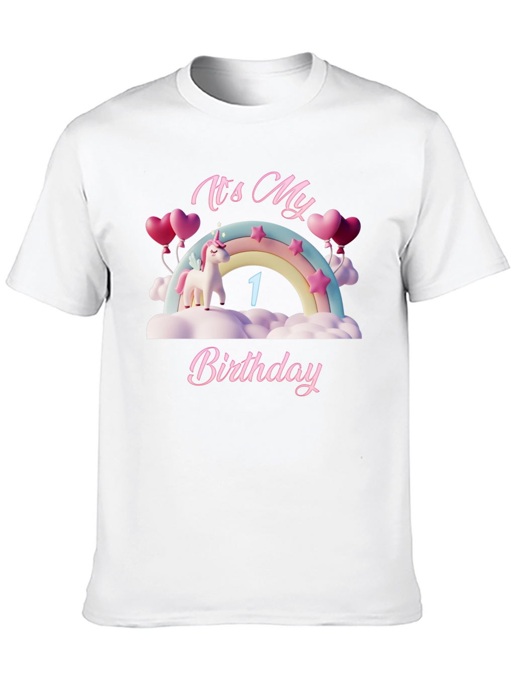 Its My 1st Birthday Unicorn T-Shirt