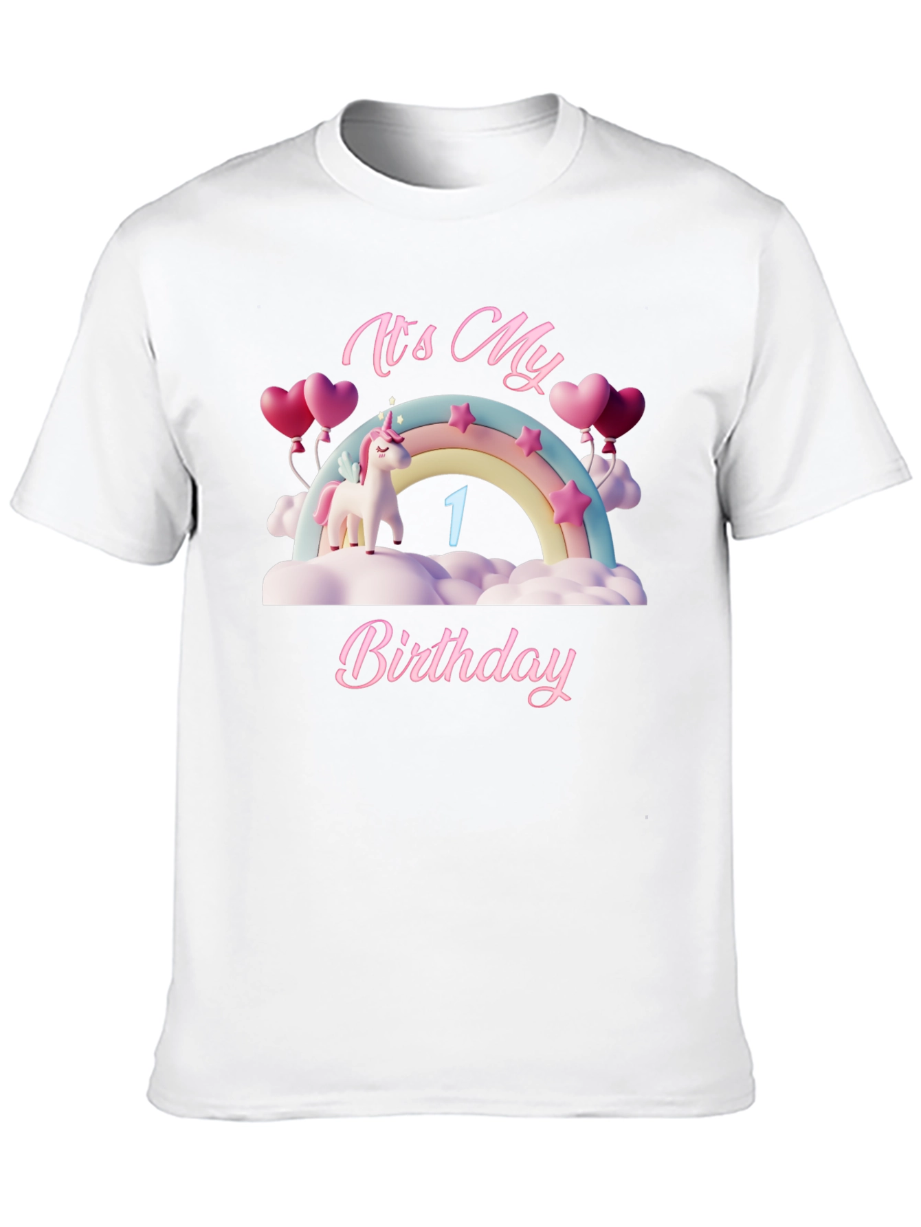 Its My 1st Birthday Unicorn T-Shirt
