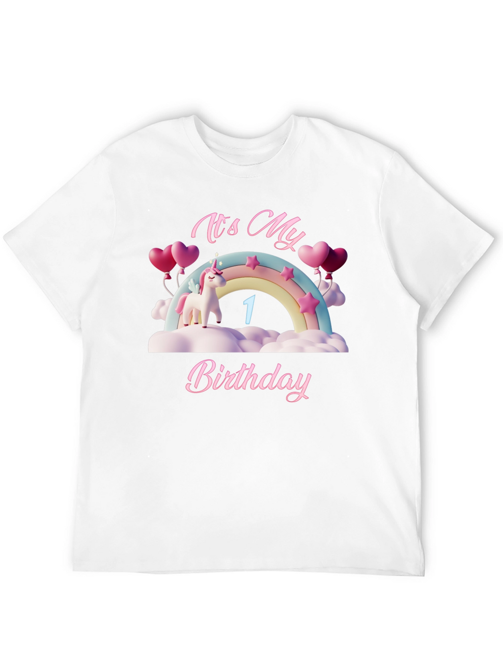 Its My 1st Birthday Unicorn T-Shirt
