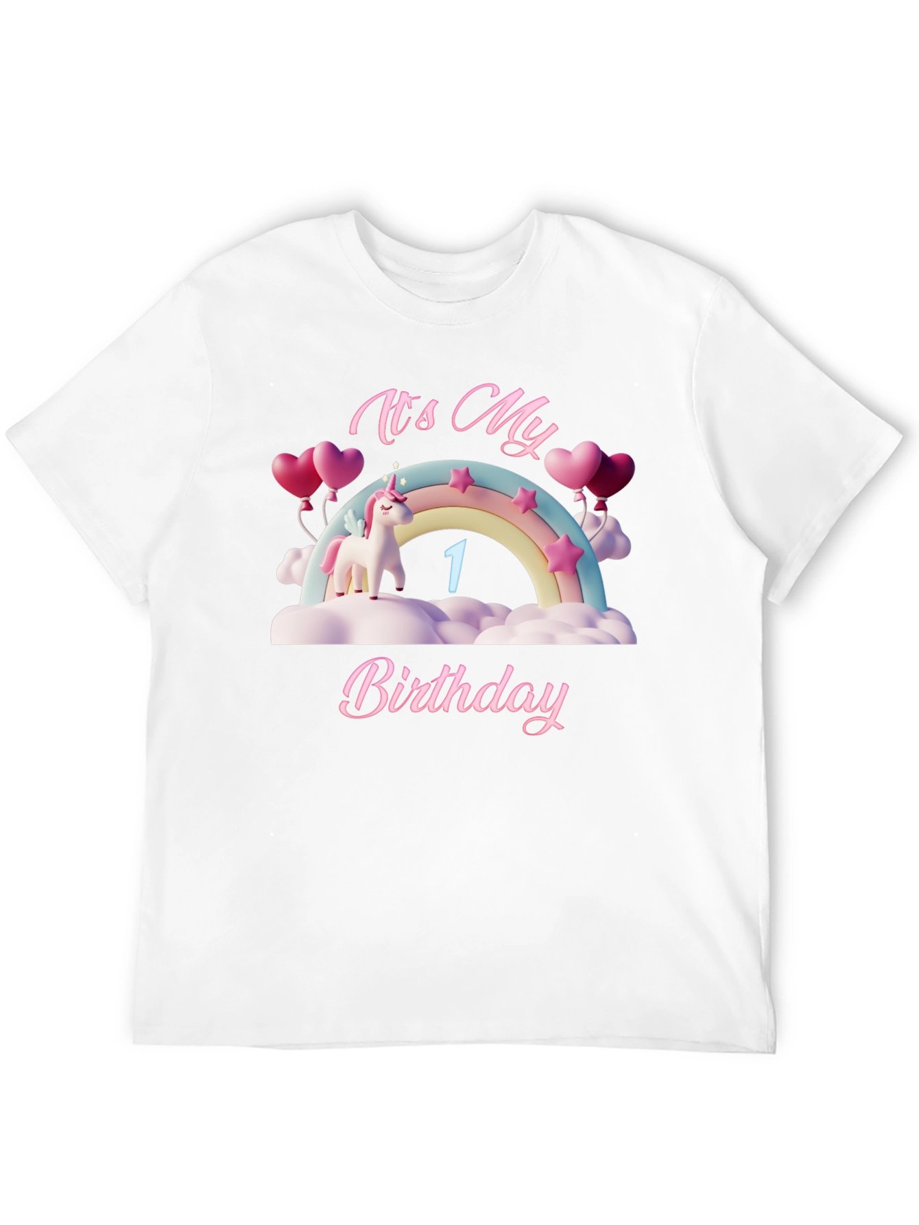 Its My 1st Birthday Unicorn T-Shirt