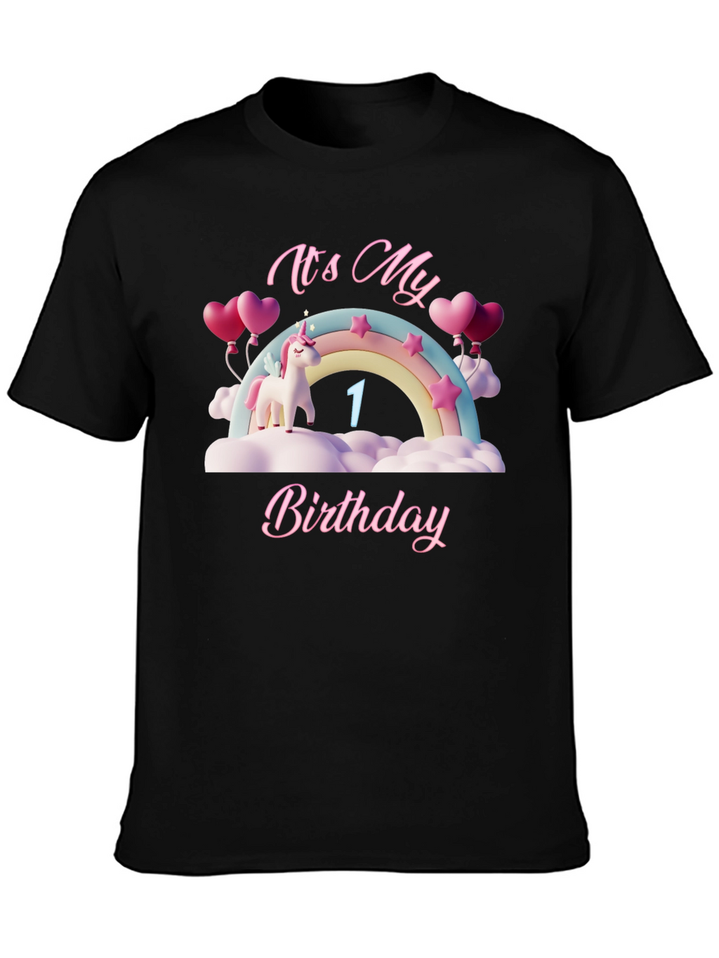 Its My 1st Birthday Unicorn T-Shirt