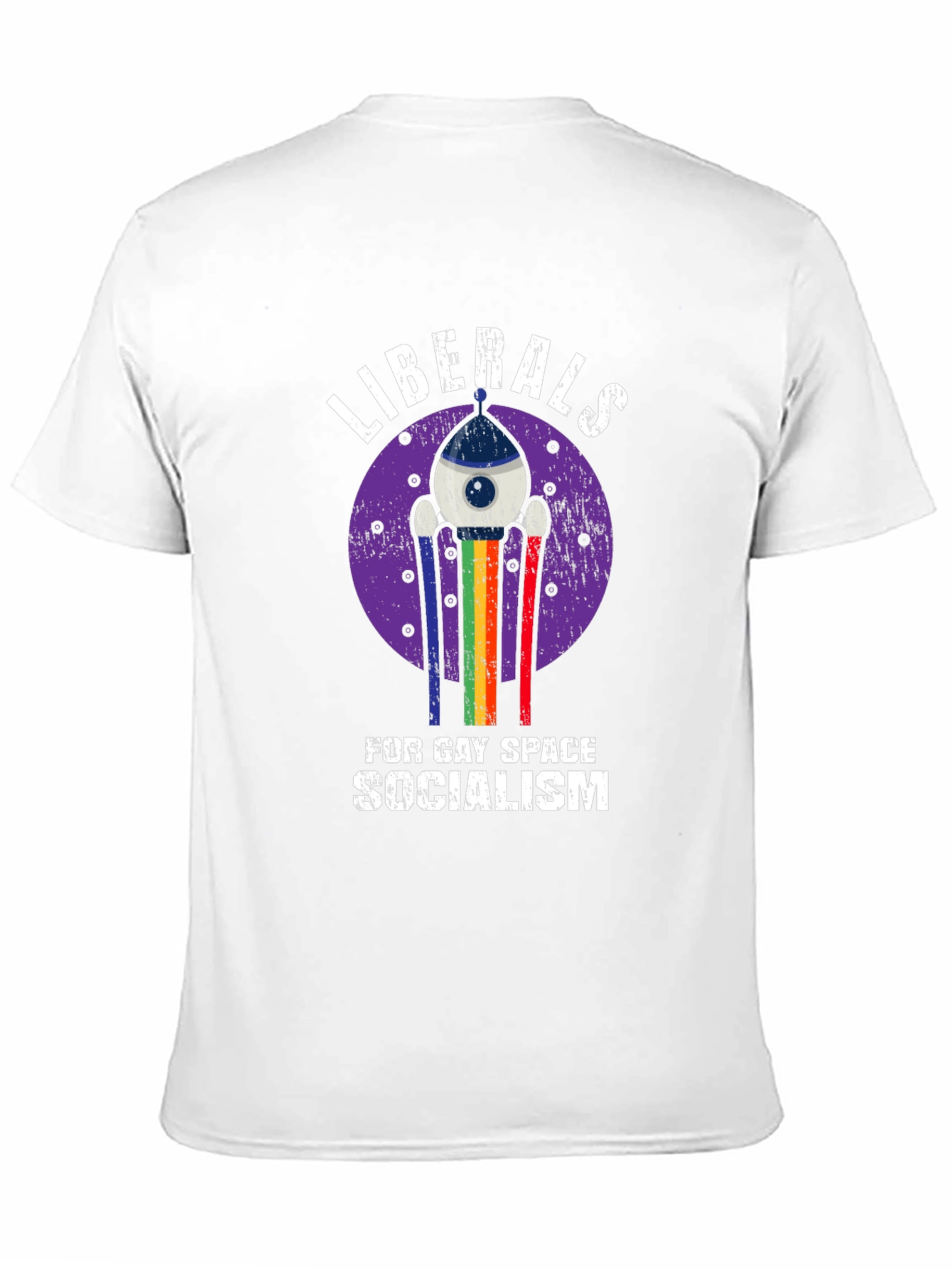 Liberals for Gay Space Socialism Graphic T-Shirt