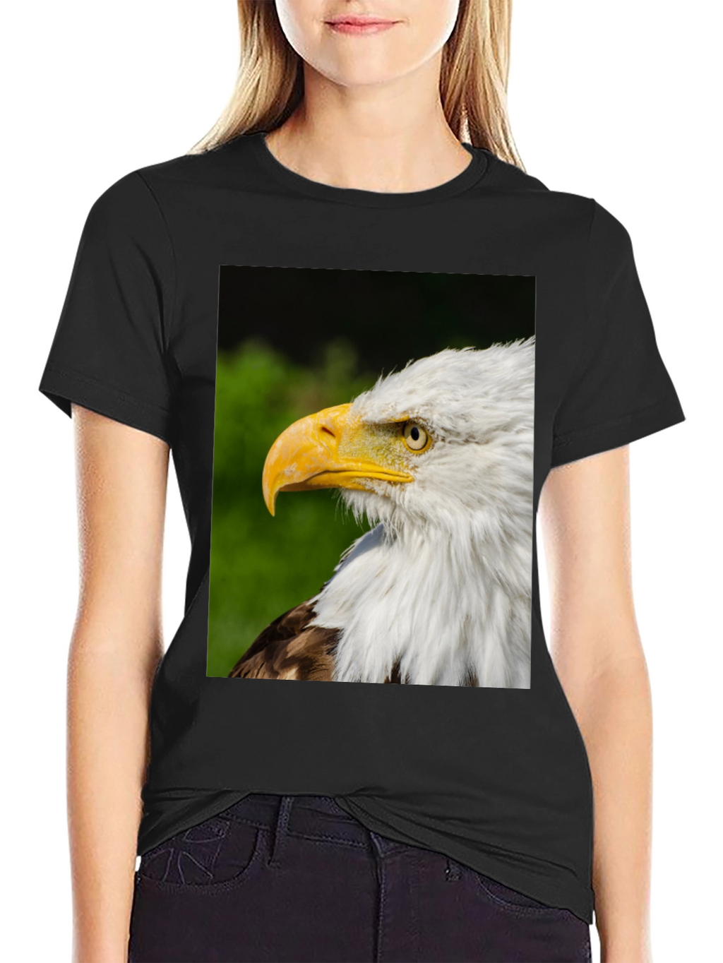 Bald Eagle Graphic Tee - Patriotic Design