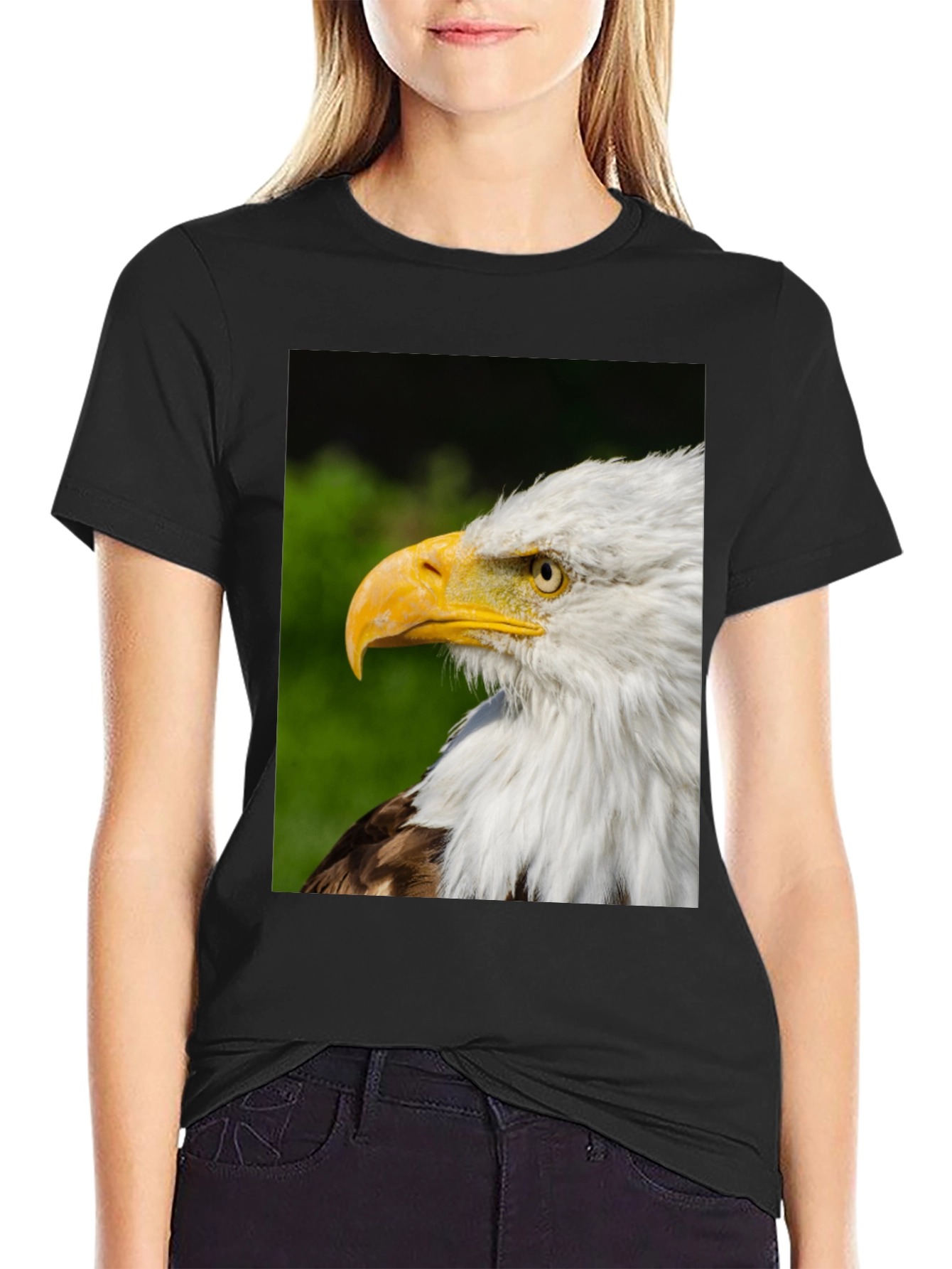 Bald Eagle Graphic Tee - Patriotic Design